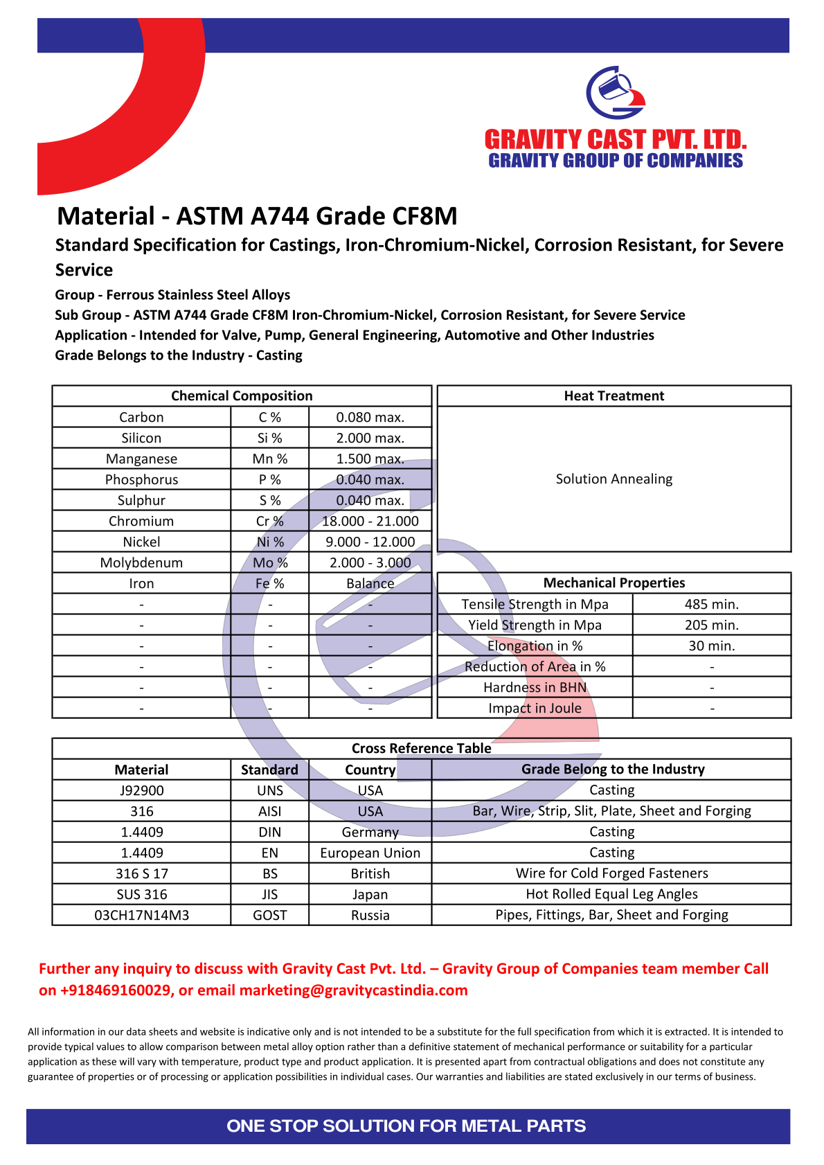ASTM A744 Grade CF8M.pdf